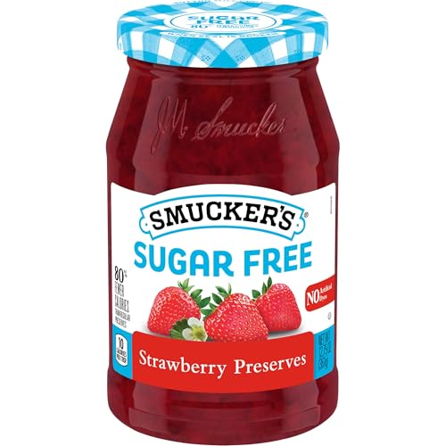 Smucker’s Sugar Free Strawberry Preserves, 12.75 Oz. Jar