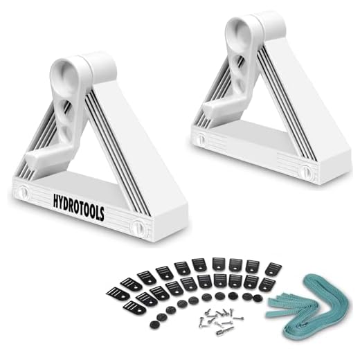 HydroTools by Swimline In-Ground Pool Solar Blanket Reel System Set