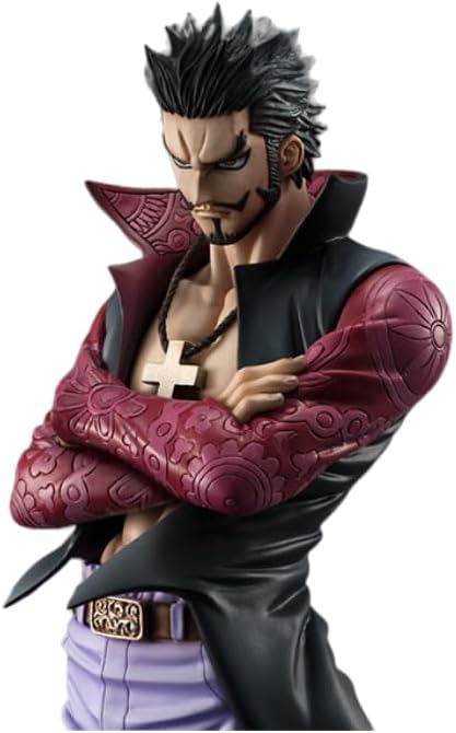 Miniatura 2 de Qekazciet Una pieza del espadachín más fuerte del mundo Shichibukai Hawk-Eye Drácula Mihawk Anime Figuras de acción Colección Decoración de