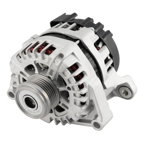Image of KAX New Alternator Replacement for 2012-2015 Cruze 1.4L 2016 Cruze Limited 1.4L Valeo Unit; 130 Amp,12V,CW,SC5 Groove Pulley,Replace for 11654N