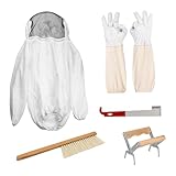 . 【Matériau en polyester】: d'apiculteur est fabriquée à partir d'un tissu en polyester léger mais robuste pour une respirabilité et une longue durée de vie, même par temps chaud