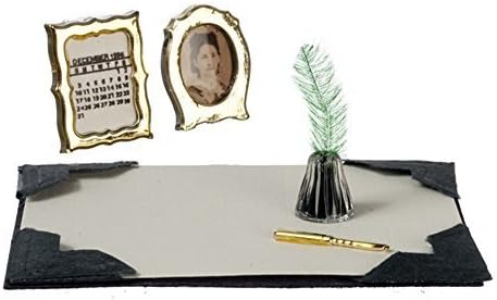 Dollhouse Miniature Chrysnbon Miniature Desk Set