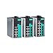 MOXA EDS-G508E-T Managed Full Gigabit Industrial Ethernet Switch with 8 10/100/1000BaseT(X) Ports, -40?C to 75?C Operating Temperature