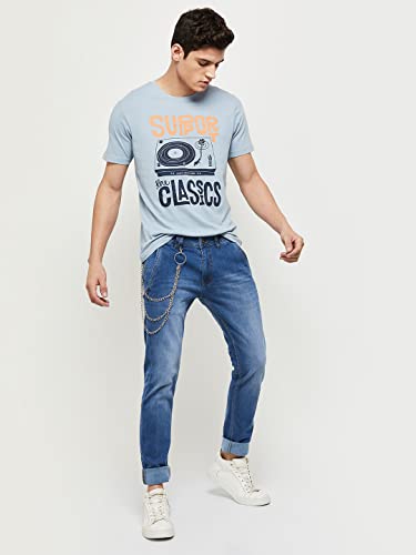 Image of Max Men Slim Fit Graphic Printed T-Shirt