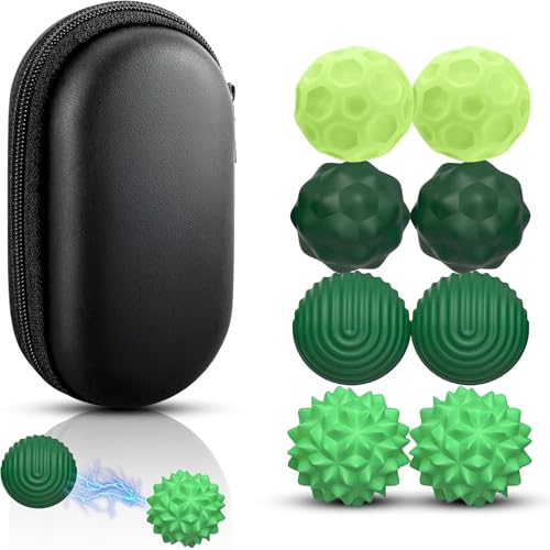 JoyJoyful 8 Stück Magnetkugeln Fidget Toys Erwachsene, Magnetische Kugeln...