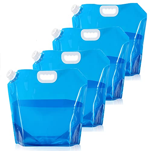 MAKACTUA BPA-frei Faltbarer Wasserkanister,Wasserbehälter,Wasserbeutel, Tragbarer Kanister Lebensmittelqualität für Camping,die Wasserspeicherung zu Hause, Pflanzenbewässerung Cover