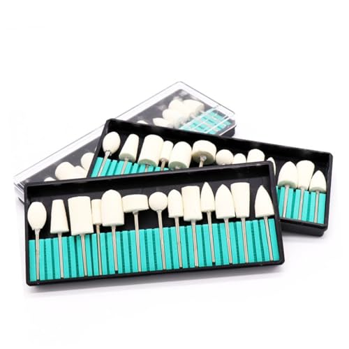 FOYTOKI 1Set Nail Grinding Head Premium Polishing Bits for Safe and Delicate Manicure Versatile Grinding Tool for All Nail Shapes and Styles