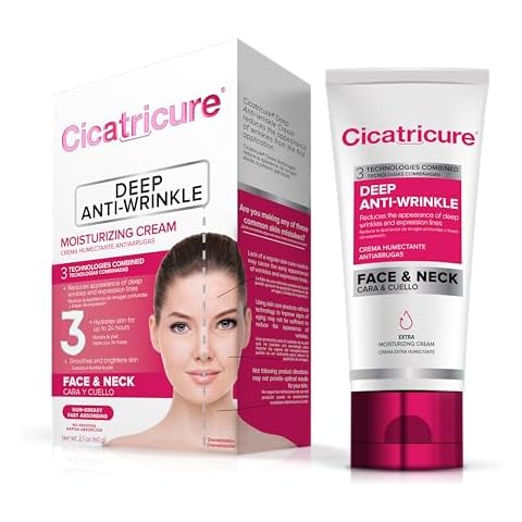 Cicatricure Anti Wrinkle Face & Neck Cream, 3-in-1 Facial Moisturizer with Retinol, Vitamin E & Q Acetyl 10, Hydrating Anti Aging Skin Care, 2.1 Ounces Cover