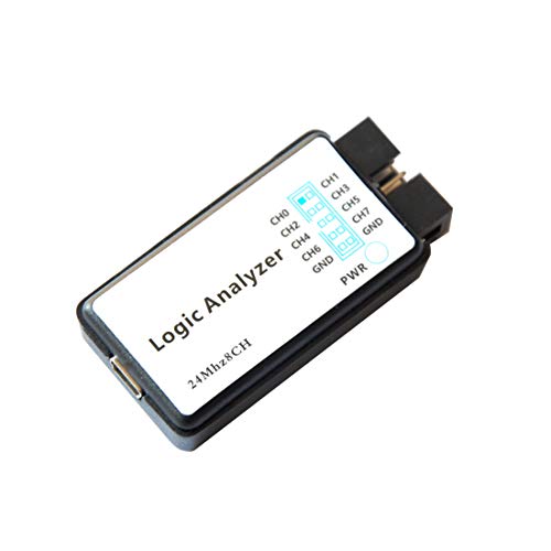 HiLetgo USB Logic Analyzer Device With EMI Ferrite Ring USB Cable 24MHz