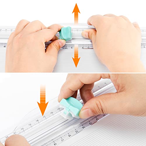 Ecraft Paper Trimmer Replacement Blades: Automatic Security Safeguard Paper Cutter Blade Refills Mint Green (4 Pack)… #TOP4