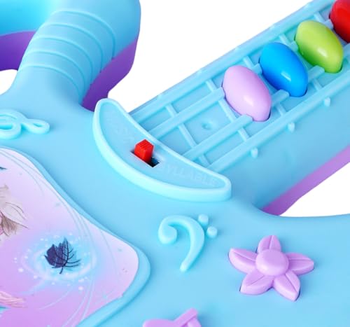 Image of Disney Mickey Mouse Theme Musical Guitar for Toddlers & Kids | Battery Operated Sing-Along Educational Toy | Interactive Learning Music & Sounds|Birthday Gift for Juniors (3+ Years) - Red