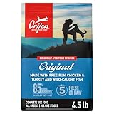 ORIJEN Grain Free High Protein Dry Dog Food Original Recipe 4.5lb Bag