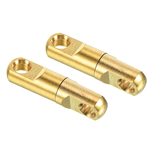 PATIKIL Fishing Heavy Swivel, 10Pcs 308lb Copper Bearing Wind on Terminal Tackle for Big Game Fishing Golden
