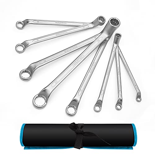 DURATECH Juego de llaves de doble anillo compensado, 8 piezas Cover