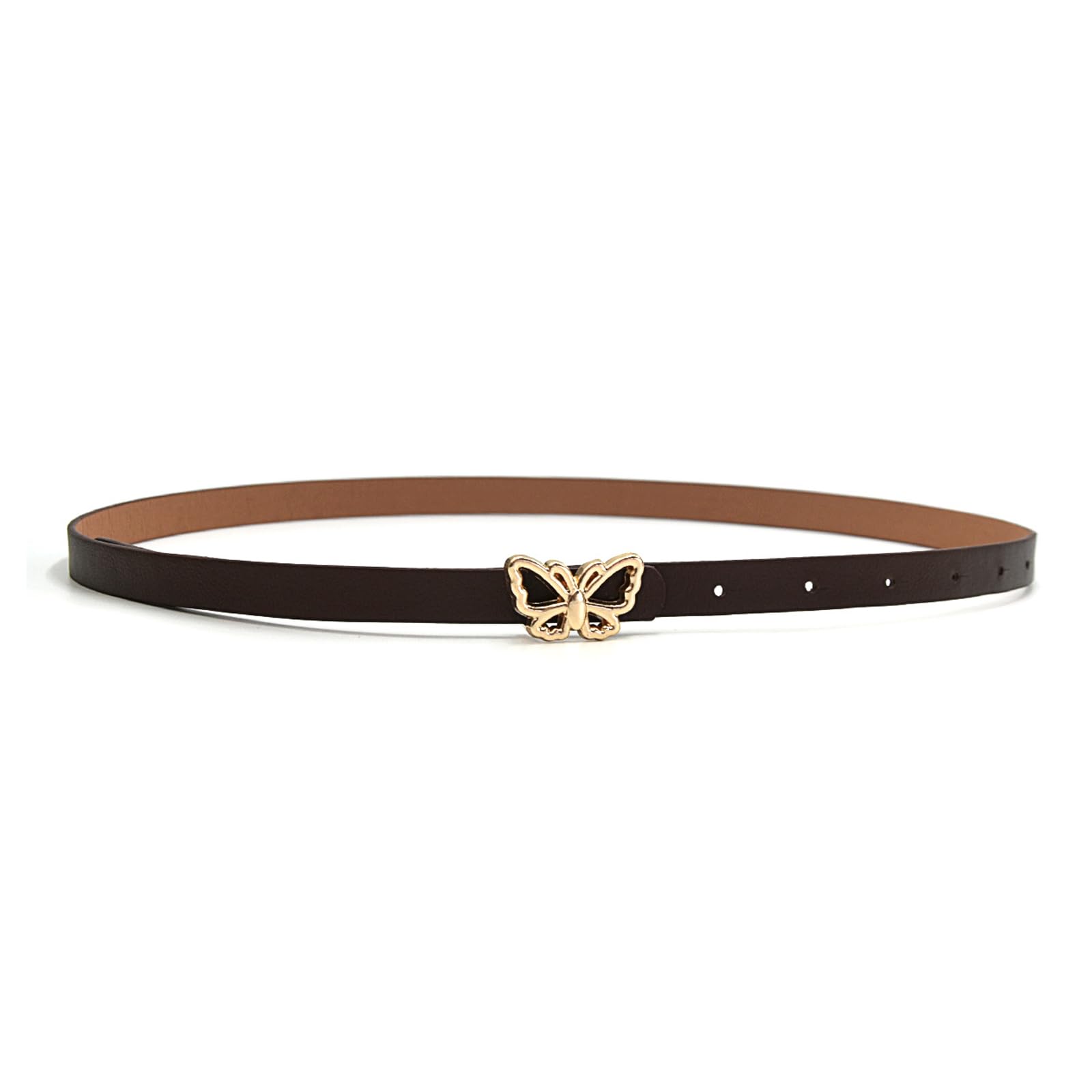 MICFENY Adjustable PU Leather Waist Belt With Secure Clasp Closure For Dresses Coats And Clothing Stylish Waistband