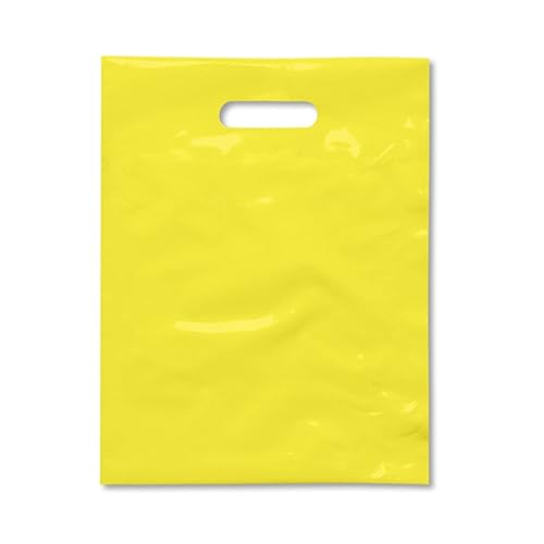 Practicon 1109651 Bolsas amarillas para el cuidado del paciente, 9 x 12 pulgadas, paquete de 100