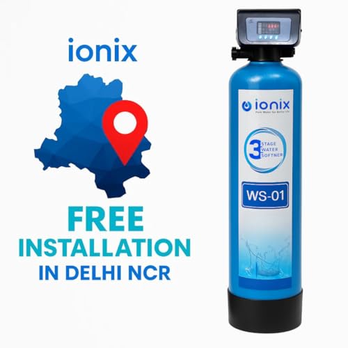 Image of Ionix Ion Exchange Technology Based Automatic Water Softner, India's First 3 Stage Water Softner With High Capacity Calcium Holding Resin | Free Installation In Delhi Ncr