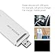 4G LTE USB Hotspot, WLAN-Modem, Hochgeschwindigkeits-USB-Netzwerkadapter mit SIM-Kartensteckplatz, Tragbares Plug-and-Play-WLAN für Laptop-Desktop-PC-Computer (White)