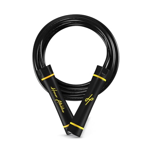 Honor Athletics 3.0 Muay Thai Style Weighted Jump Rope/Crafted for High-Intensity Training/Muay Thai & MMA - Lasting PVC Jump Rope - Heavy 1.1lb PVC Jump Ropes for Fitness 1 Honor Athletics 3.0 Muay Thai Style Weighted Jump Rope/Crafted for High-Intensity Training/Muay Thai & MMA - Lasting PVC Jump Rope - Heavy 1.1lb PVC Jump Ropes for Fitness