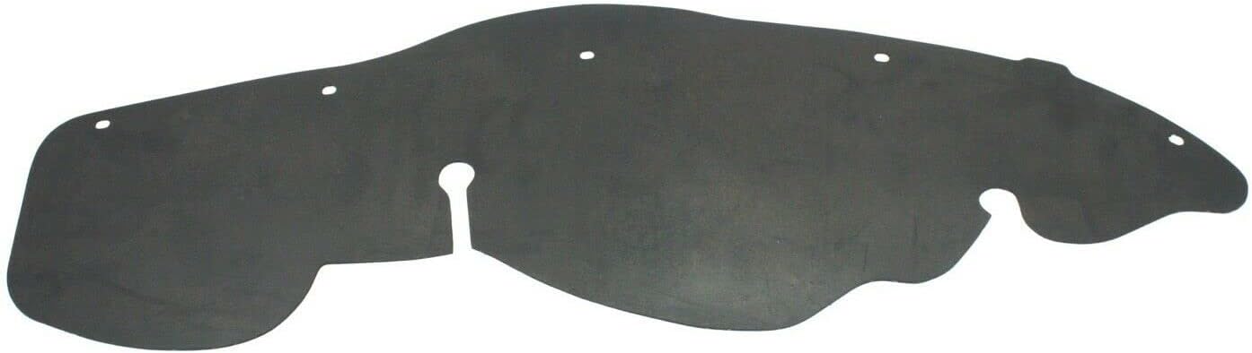 DAT AUTO PARTS Front Right Passenger Side Engine Splash Shield Replacement For 1998-2011 Ford Ranger 4WD 2WD Black Textured Rubber FO1251144 7L5Z16102A