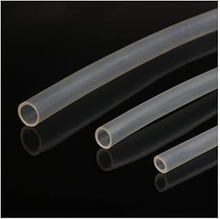1pcs 1/2/3/4Meters Transparent Silicone Hose, 10 12 16 18 20 25 31mm Flexible Rubber Hose Beer Pipe Milk Tube (Size : 1 Meter, Color : 19 x 25mm)