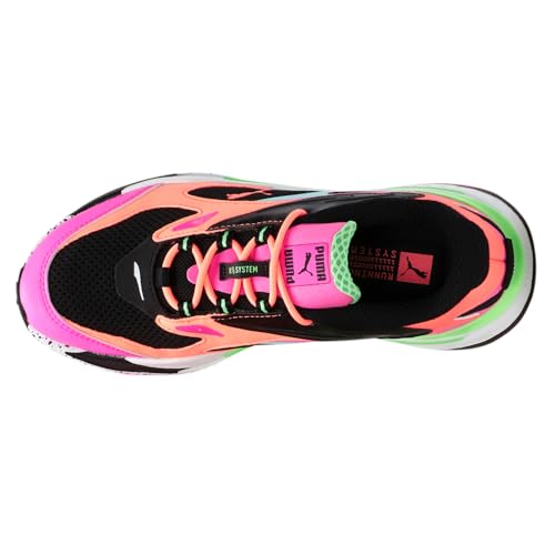 PUMA Womens Rs-Fast Lace Up Sneakers Shoes - Black - Size 8 M4