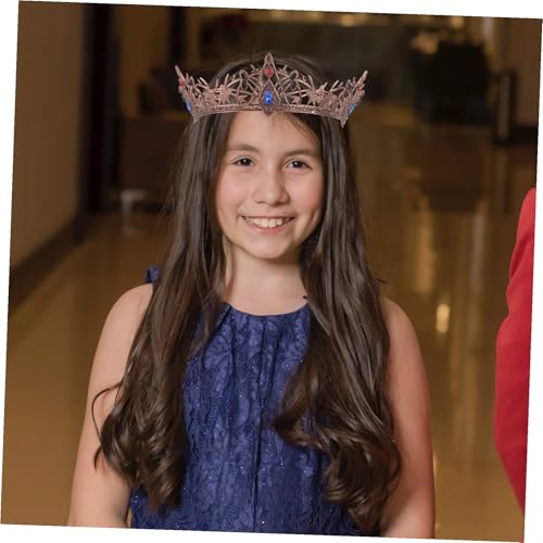 Accessoires de cheveux rétro et couronne médiévale aux détails ciselés - 5