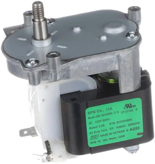 WPW10309868 Ice Auger Motor Compatible With Whirlpool Refrigerators - Budora - W11310391, W10309868, W10884561, W11671282