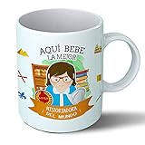 Planetacase - Taza historiadora - Regalo Original - Cerámica 330 mL - Taza Desayuno Apta para Microondas y Lavavajillas - Historia - Resistente a Lavados
