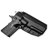 IWB Full Cover Classic - Inside The Waistband Holster - fits Anderson Kiger 9C (Carbon Fiber, Right)