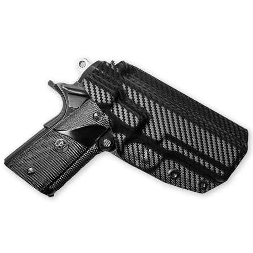 IWB Full Cover Classic - Inside The Waistband Holster - fits Anderson Kiger 9C (Carbon Fiber, Right)