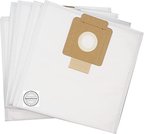 SpareHome® 5 Bolsas alta filtración compatibles con aspiradores Karcher T12/1 T15/1 T17/1-6.907-017.0