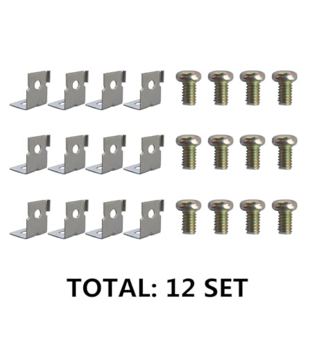 12pcs MHS012 Power Supply Fixing Bracket, Switching Power Supply Mounting Brackets, Switching Power Supply Fixing Bracket Kit - Thumbnail 3