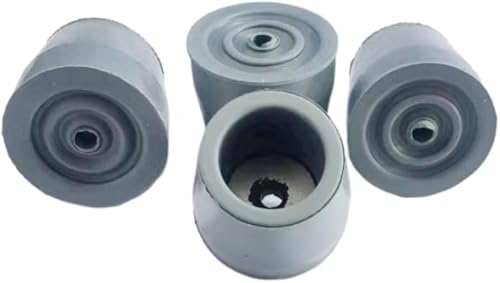 Puntas de goma de repuesto de 1 18 pulgadas, puntas de goma reforzadas con acero resistente para caminantescomodidadessillas de duchabastones para