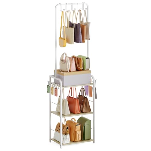 Hayexiha Tall Purse Organizer for Women with Purse Hanger,...