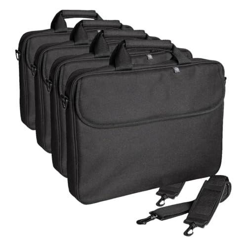 Image of techair TANB0100 15.6 inch Black Laptop Shoulder Bag