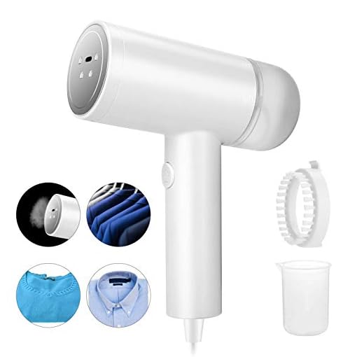 OTU Handheld Steamer for Clothes Portable Travel Garment Steamer Fabric Wrinkle Remover Fast Heating Steam Cleaner Handheld Ironing Machine 25s Heat Up Auto Off 1000W 110ml Anti-drip/Soften/110V …