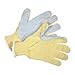 Cut Gloves, M, Yellow, Cotton, Dry Use, PK12