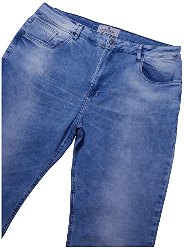 Calça Masculina Jeans Coleção Polo Wear, Jeans Claro, 44