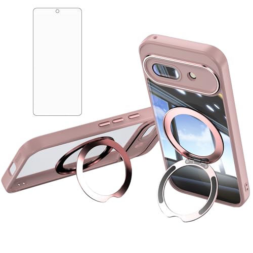 Coque Google Pixel 9A antichoc silicone avec coque de protection d'écran verre trempé