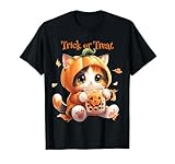 Photo Gallery halloween cat ramen neko kawaii boba per anime otaku girl maglietta Photo Gallery halloween cat ramen neko kawaii boba per anime otaku girl maglietta