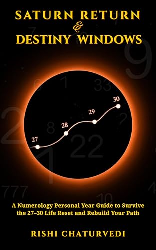 SATURN RETURN & DESTINY WINDOWS: A Numerology Personal Year Guide to Survive the 27–30 Life Reset and Rebuild Your Path