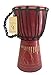 JIVE BRAND Djembe Drum Bongo Congo African Wood Drum Professional Quality With Heavy Base/Includes Drum Key Chain (12