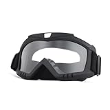 【ANTI-BUÉE ET CHAMP DE VISION ULTRA-LARGE】La ventilation optimisée favorise la circulation de l'air et réduit la formation de buée sur les verres. L'écran incurvé offre un champ de vision plus large que les lunettes de protection classiques, pour une meilleure perception de votre environnement.