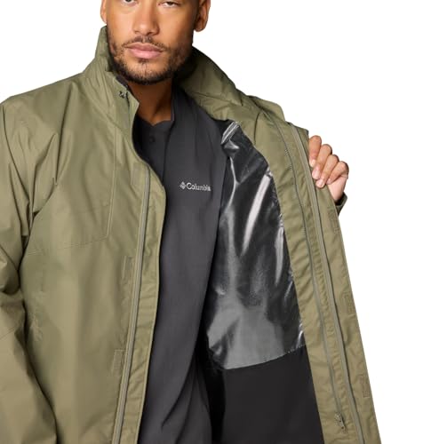Columbia Men's Bugaboo III Fleece Interchange Jacket, Stone Green, Small