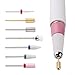 Makartt Nail Drill Bit Set 7PCS 3/32