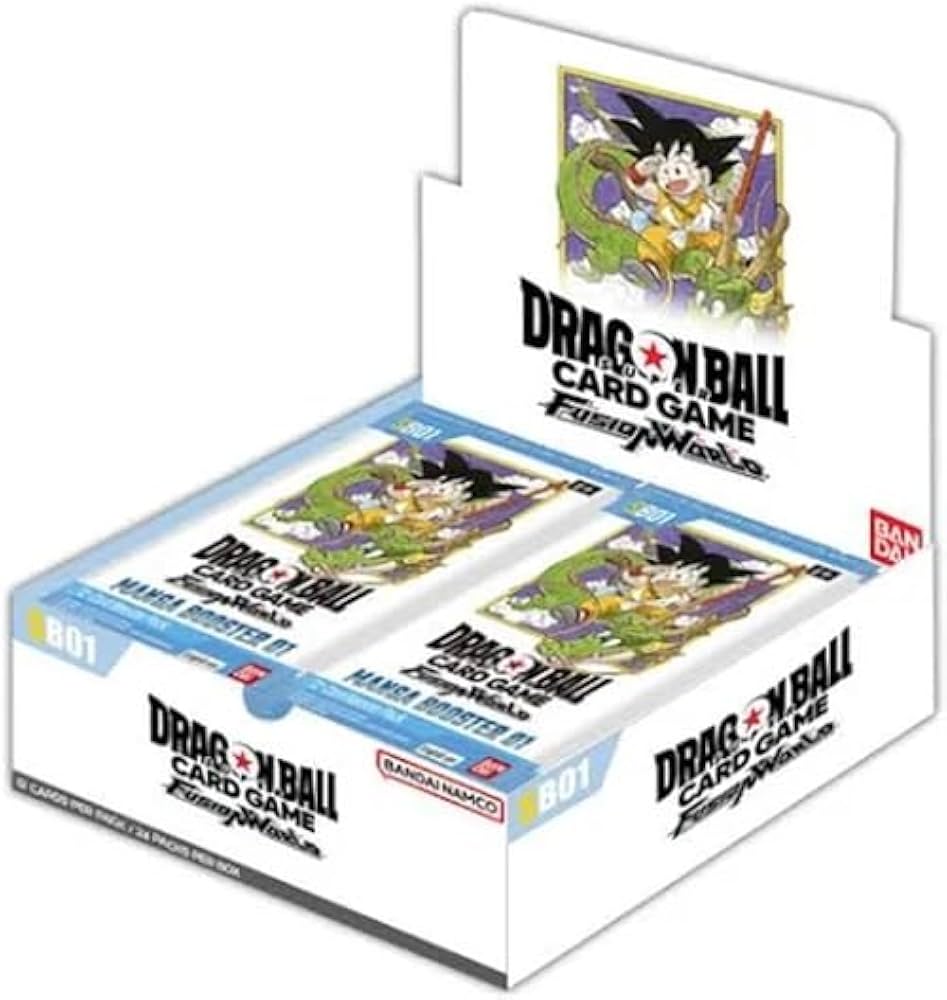 フュージョンワールド MANGA BOOSTER 01 1box Dragon Ball Fusion World Manga Booster Pack 01 SB01 + Promo