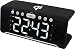 Produktbild Soundmaster UKW-Uhrenradio UR800SW mit QI-Ladestation für Smartphones/Tablets, dimmbares Jumbo-LED-Display, schwarz
