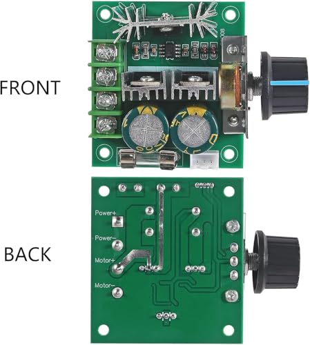 Interruptor PWM CC 12V-40V 10A regulador de voltaje para motor de corriente continua 7