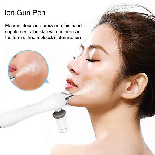 JJ.Yoma Hydrogen Oxygen Facial Machine, 7 in 1 Multifunctional Vacuum Face Cleaning Hydro Water Oxygen Jet Peel Machine Hydro-Dermabrasion Facial Sprayer